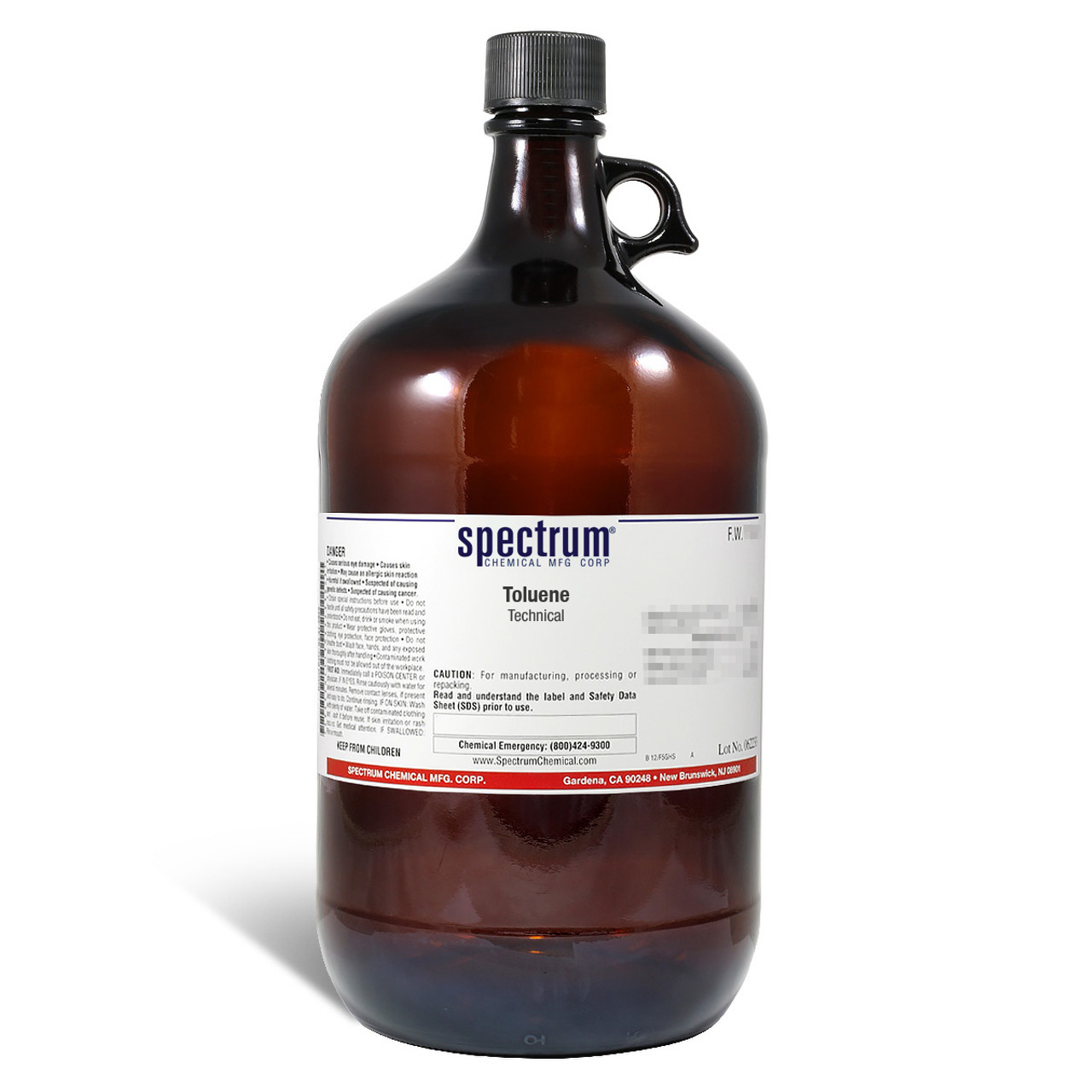 Bottle-toluene-liquid